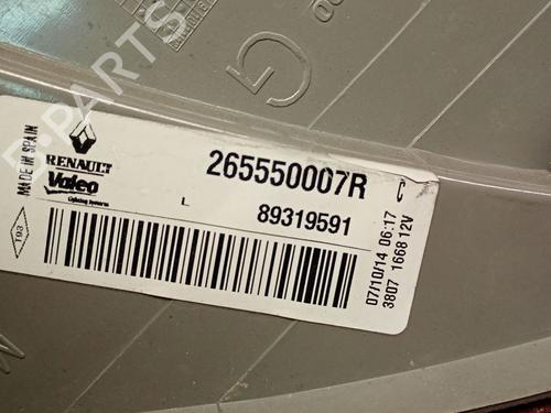 Left taillight RENAULT MEGANE III Hatchback (BZ0/1_, B3_) 1.2 TCe (BZ2B, BZ11) | BP32403682C34