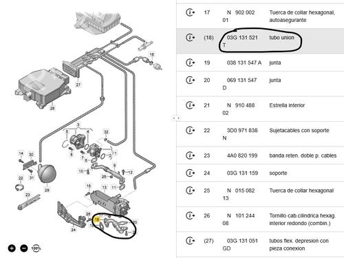 Pipe VW GOLF V (1K1) 2.0 TDI 16V | BP33649891M125 - Image 5