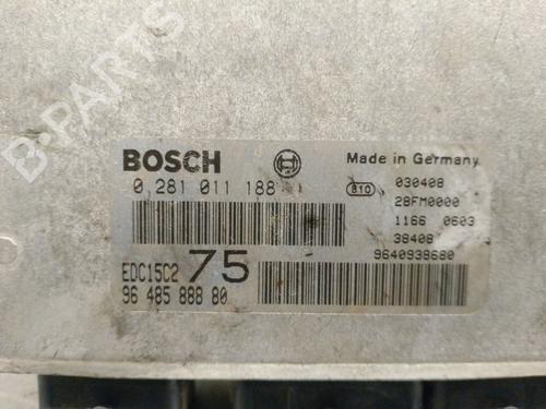 Engine control unit (ECU) PEUGEOT 206 Hatchback (2A/C) 2.0 HDI 90 | BP23076749M57 