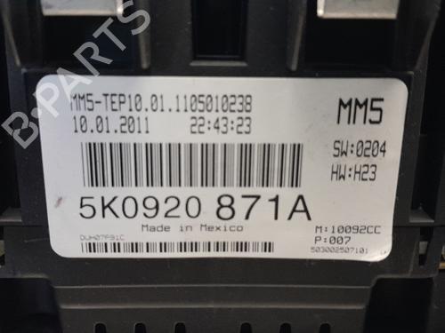 Instrument cluster VW GOLF VI Variant (AJ5) 1.6 TDI | BP37692692C47  - Image 6