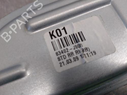 Rear right window mechanism HYUNDAI KONA (OS, OSE, OSI) 1.0 T-GDi Hybrid 48V | BP14468888C25 