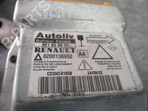 ECU airbags RENAULT LAGUNA II (BG0/1_) 1.6 16V (BG0A, BG0L) | BP2831300M53 