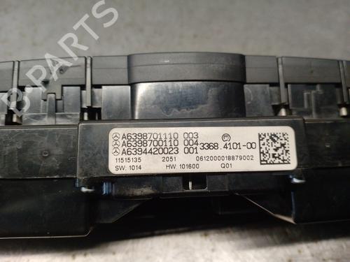 Warning switch MERCEDES-BENZ VITO / MIXTO Van (W639) 110 CDI (639.601, 639.603, 639.605) | BP16910632I22 