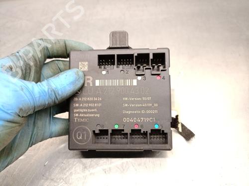 Comfort control module MERCEDES-BENZ E-CLASS Coupe (C207) E 250 CDI / BlueTEC / d (207.303, 207.304) | BP23963589M56 