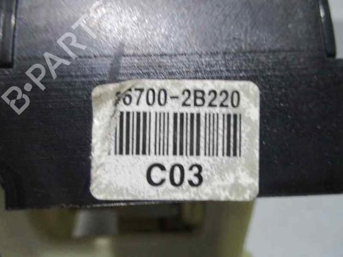 Gear lever HYUNDAI SANTA FÉ II (CM) 2.2 CRDi | BP7444867M90
