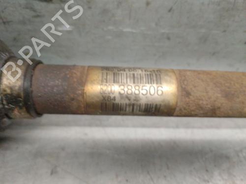 Left front driveshaft RENAULT MEGANE II (BM0/1_, CM0/1_) 1.6 16V (BM0C, CM0C) | BP30721383M38