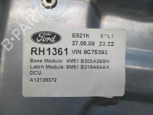 Front right window mechanism FORD FOCUS II (DA_, HCP, DP)  | BP2306860C23 