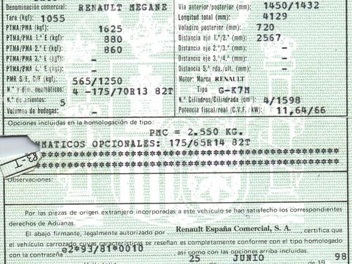Styring servopumpe RENAULT MEGANE I (BA0/1_) 1.6 e (BA0F, BA0S) | BP15850371M99 