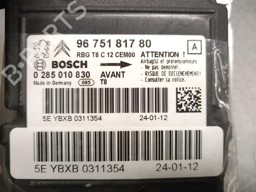 ECU airbags PEUGEOT 5008 (0U_, 0E_)  | BP29851173M53 