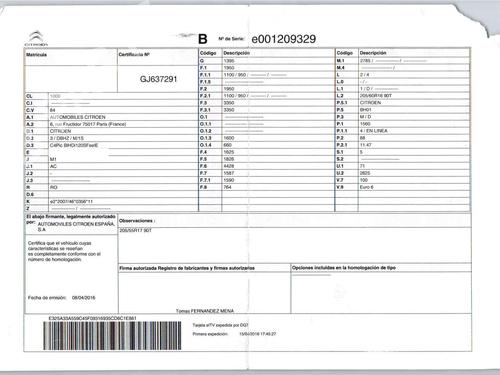 Instrument cluster CITROËN C4 Picasso II 1.6 BlueHDi 120 | BP30170007C47 - Image 7