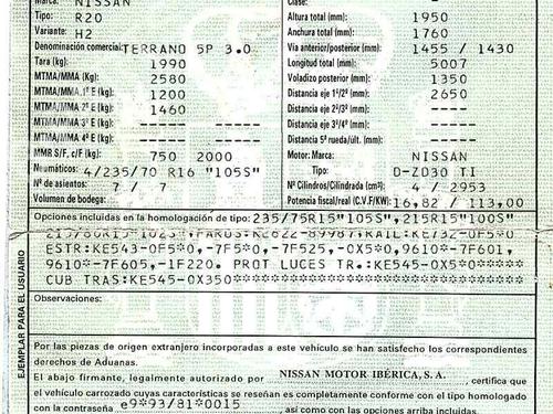 Inyector NISSAN TERRANO II (R20) 3.0 Di 4WD | BP2225717M100 - Image 6