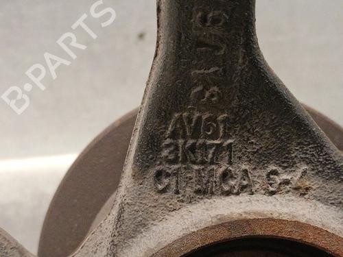 Left front steering knuckle FORD FOCUS III 1.0 EcoBoost | BP31157844M25 