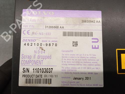 Radio VOLVO S80 II (124) T6 AWD | BP29114666E6 