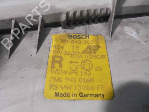 Right headlight VW SHARAN (7M8, 7M9, 7M6) 1.9 TDI | BP2079342C29 