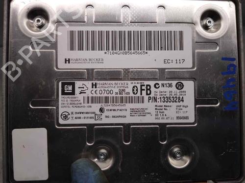 Electronic module OPEL ASTRA J Sports Tourer (P10) 1.7 CDTI (35) | BP18255414M83 