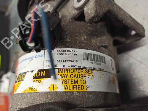 AC compressor NISSAN ALMERA II (N16)  | BP6693887M34 