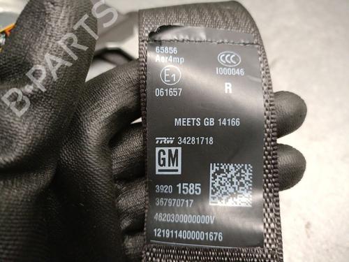 Rear right seatbelt OPEL ASTRA K (B16) 1.6 CDTi (68) | BP32016596I28 
