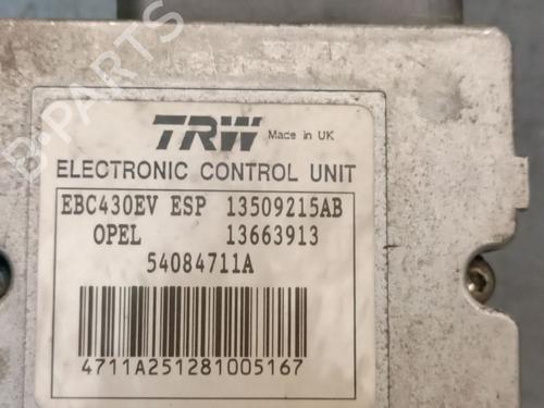 ABS pump OPEL VECTRA C GTS (Z02) 2.0 16V Turbo (F68) | BP25272334M43 