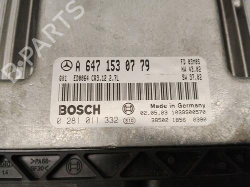 Engine control unit (ECU) MERCEDES-BENZ E-CLASS (W211) E 270 CDI (211.016) | BP35962569M57 - Image 4