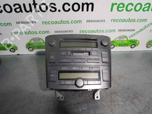 Used Radio TOYOTA AVENSIS Estate (_T25_) 2.0 D-4D (CDT250_, CDT250R) (116 hp) 2305773
