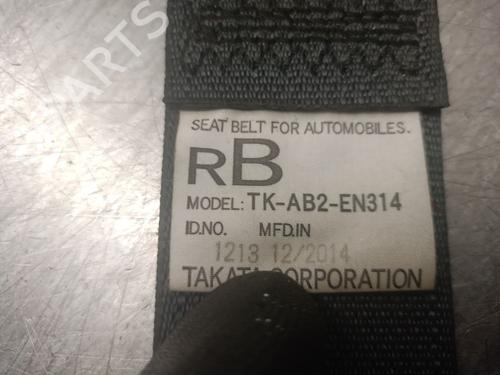 Rear right seatbelt MITSUBISHI OUTLANDER III (GG_W, GF_W, ZJ, ZL, ZK) 2.2 Di-D 4WD (GF6W) | BP23399442I28 