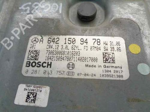 Engine control unit (ECU) MERCEDES-BENZ M-CLASS (W164) ML 320 CDI 4-matic (164.122) | BP4936842M57 