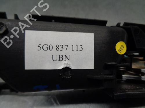 Rear left interior door handle VW GOLF VII (5G1, BQ1, BE1, BE2) 1.6 TDI | BP9131521I15 