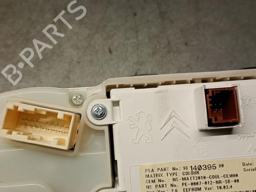 Instrument cluster PEUGEOT 2008 I (CU_) 1.2 THP 110 / PureTech 110 | BP30777453C47 