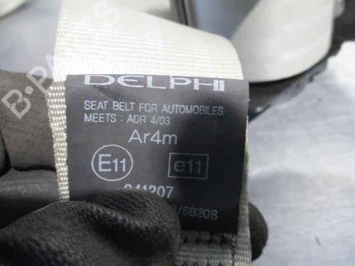 Rear right seatbelt HYUNDAI SONATA V (NF) 2.0 CRDi | BP7445213I28 