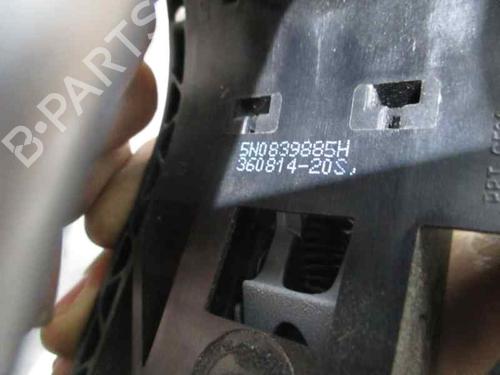 Rear right exterior door handle SEAT IBIZA IV (6J5, 6P1) 1.6 TDI | BP5045632C130 