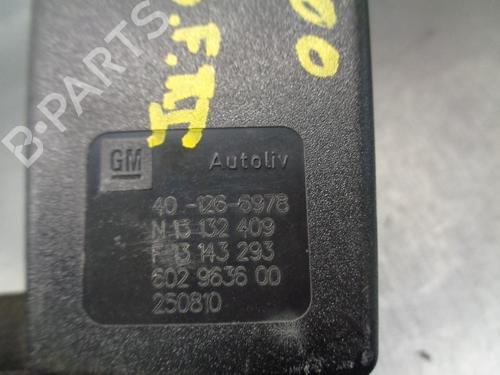 Seat buckle OPEL ZAFIRA / ZAFIRA FAMILY B (A05) 1.7 CDTI (M75) | BP14329729I32 