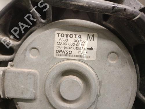 Radiator fan TOYOTA COROLLA Verso (ZER_, ZZE12_, R1_) 2.0 D-4D (CUR10_, CUR10R) | BP23414825M35 