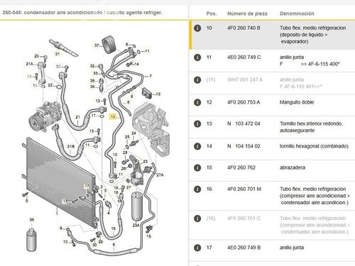 AC-rør AUDI A6 C6 (4F2) 3.0 TDI quattro | BP29866614M126