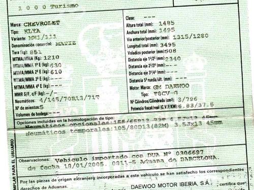 Left front indicator DAEWOO MATIZ (M100, M150) 0.8 | BP2070819C32  - Image 5