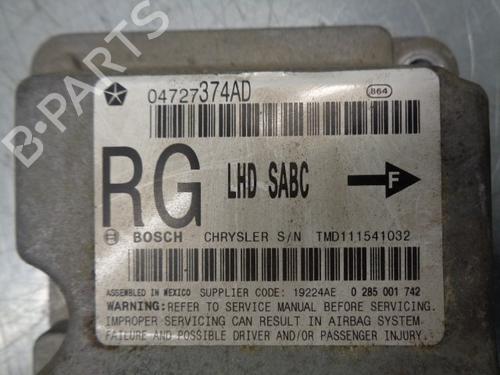 ECU airbags CHRYSLER VOYAGER IV (RG, RS) 2.8 CRD | BP12129779M53 