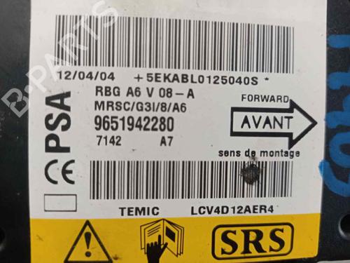 ECU airbags CITROËN C2 (JM_) 1.4 HDi | BP9295088M53 
