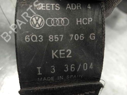 Front right seatbelt VW POLO (9N_, 9A_) 1.4 TDI | BP9107231I25 