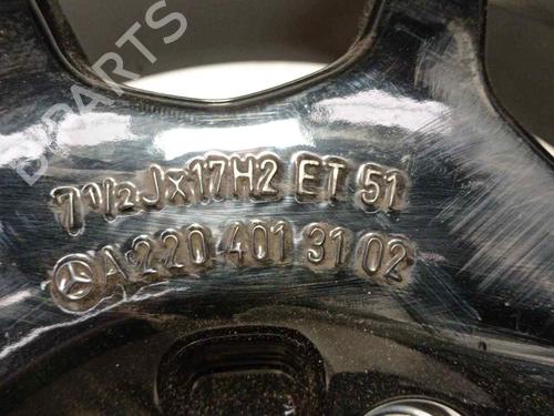 Rim MERCEDES-BENZ S-CLASS (W220) S 500 4-matic (220.084, 220.184) | BP18323877C45 