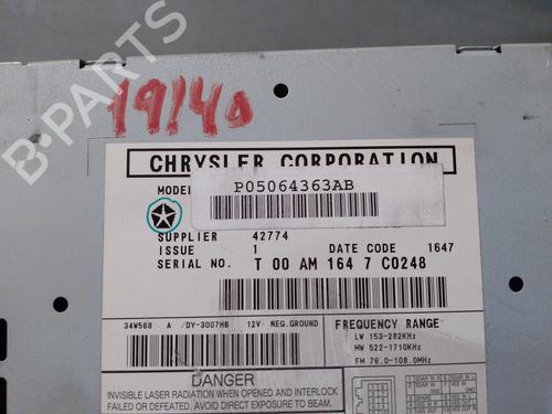 Radio DODGE CALIBER 2.0 CRD | BP16437506E6 
