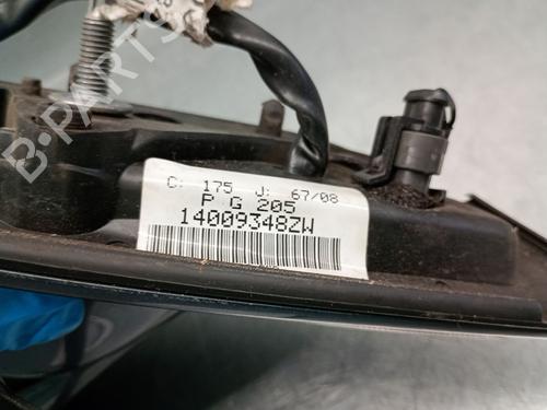 Left mirror CITROËN C8 (EA_, EB_) 2.0 HDi | BP27984114C26 