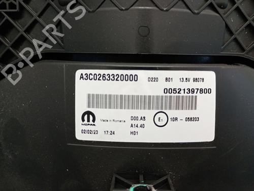 Instrument cluster FIAT 500L (351_, 352_) 1.3 D Multijet (199.LYM11, 199.LYM1A) | BP29333378C47 