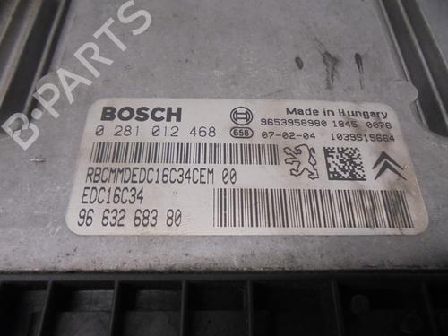 Engine control unit (ECU) CITROËN XSARA PICASSO (N68) 1.6 HDi | BP16317814M57 