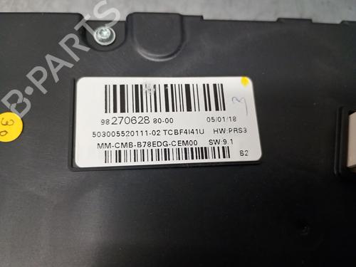 Instrument cluster CITROËN C4 Grand Picasso II (DA_, DE_) 1.6 BlueHDi 120 | BP28590785C47 