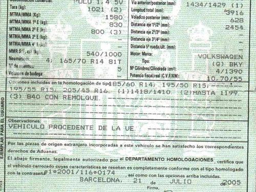 Used Parts VW POLO IV (9N_, 9A_)  1.4 16V  5024260