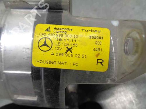 Right front indicator MERCEDES-BENZ C-CLASS (W204) C 200 CDI (204.001) | BP7531495C33 