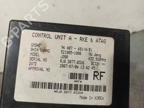 Electronic module CHEVROLET NUBIRA Estate 2.0 D | BP5582551M83 