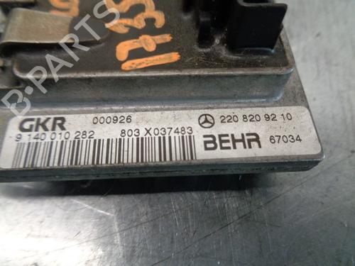 Heater resistor MERCEDES-BENZ S-CLASS (W220)  | BP12176057M108 
