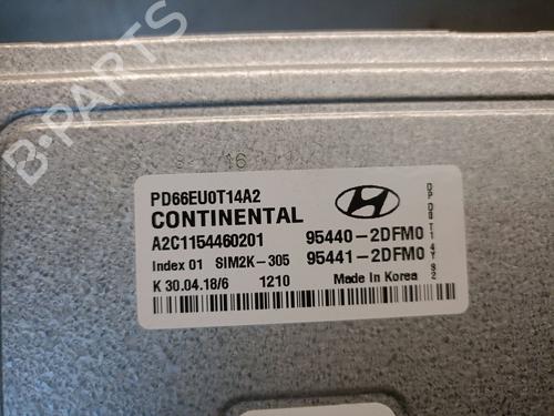 Engine control unit (ECU) HYUNDAI i30 FASTBACK (PDE, PDEN) 1.4 T-GDI | BP35794264M57 - Image 4