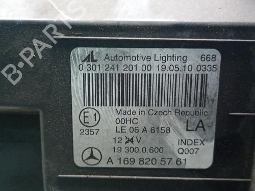 Left headlight MERCEDES-BENZ A-CLASS (W169) A 200 CDI (169.008, 169.308) | BP30744719C28