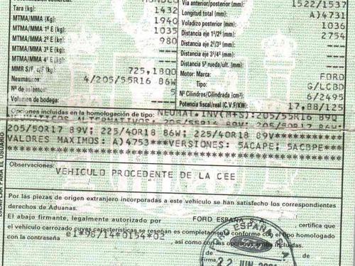 Electronic module FORD MONDEO III Saloon (B4Y) 2.5 V6 24V | BP36805552M83 - Image 8